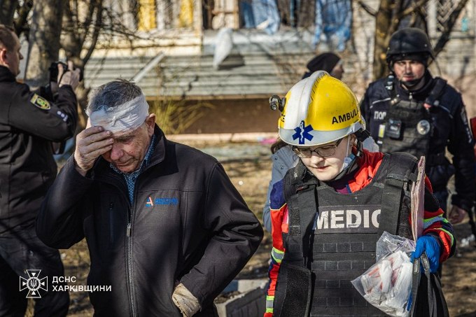 Новини Харкова: двоє людей поранені